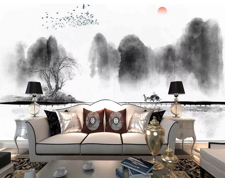 3D Ink Painting 1727 Wallpaper Mural Paper Wall Print Indoor Murals CA Coco