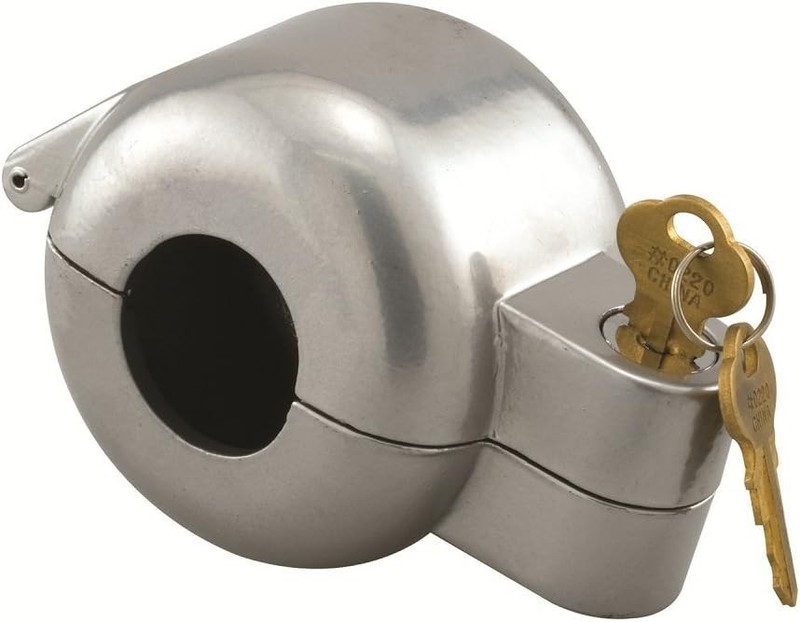 Lock-Out Device for Doorknobs - Secure & Cleanable Gray Solution for Home Use gallery