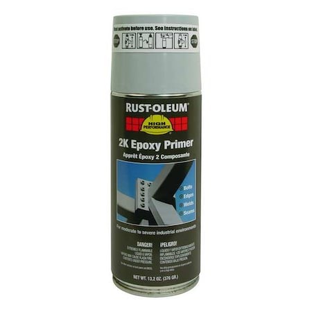 Rust-Oleum 247597 Rust Preventative Spray Primer . Gray, 13.2 Oz, Aerosol Can,