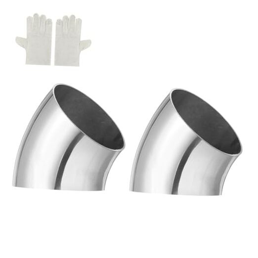 Pack5 Degree Mandrel Bend Elbow with Welding 60mm(2-3/8″) OD x 16 GA/0.06″ T 4
