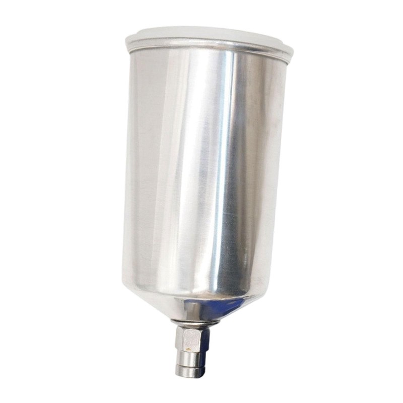 Aluminum feed Cup 3/8″ Threaded Spray Pot
