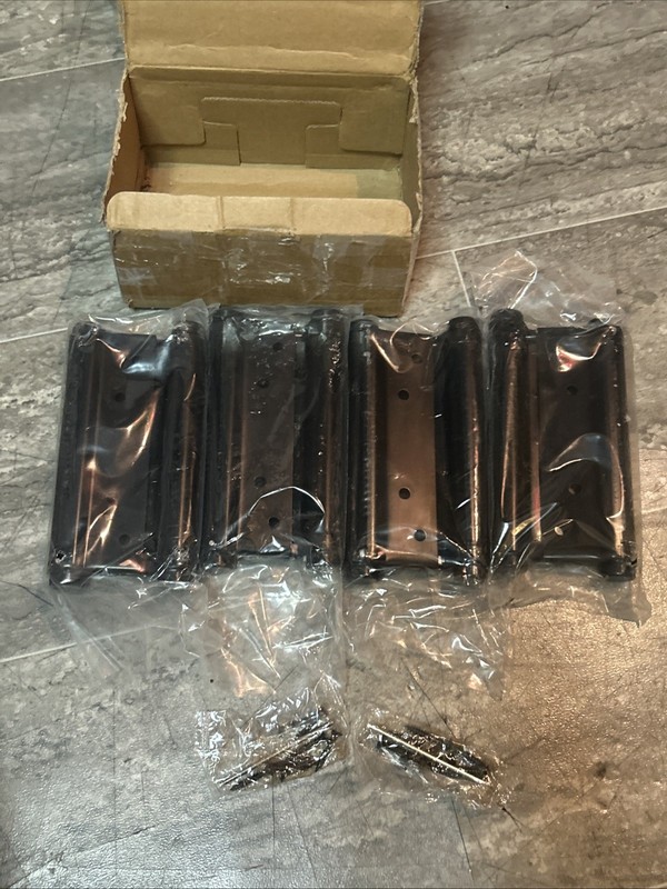 4x 6 Inch Double Action Spring Hinges, Self Closing Door Hinges Cafe Saloon Pub gallery