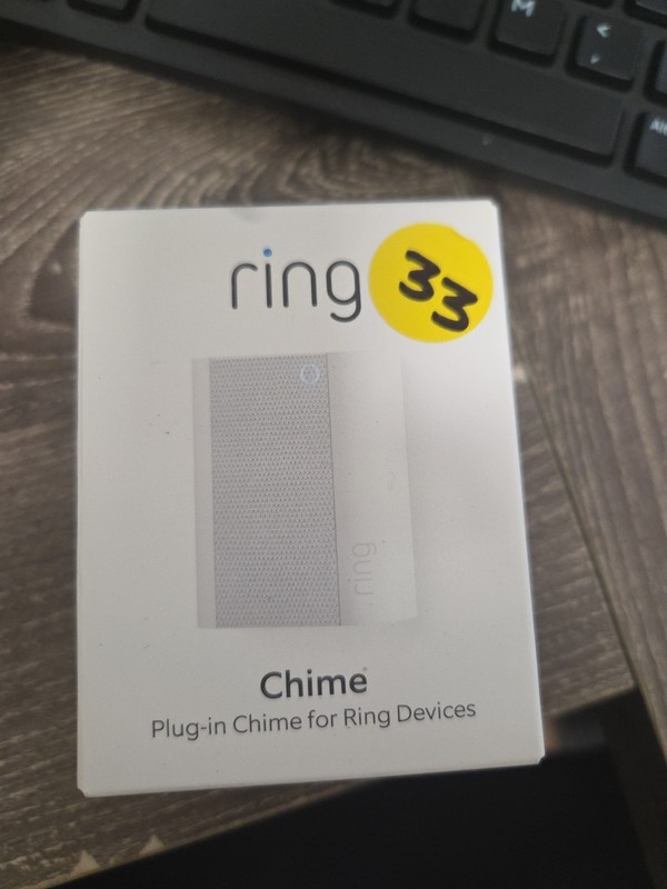 Ring Door Chime – White New In Box