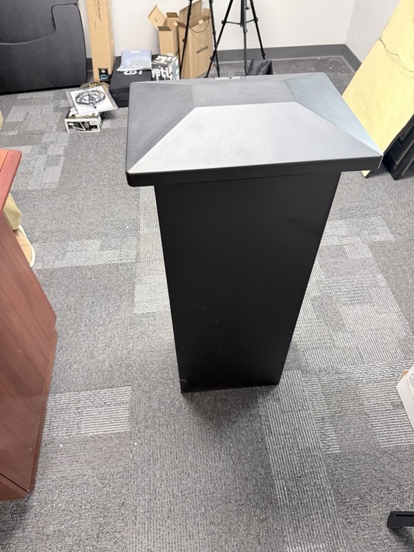 Black Metal Locking Parcel Drop Box, Large, Free Standing, 2-5 Compartments gallery