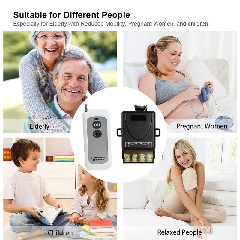 DC 12V Remote control Switch,Wireless rf Low voltage 12V/24V/10A/20A/30A Remo... gallery