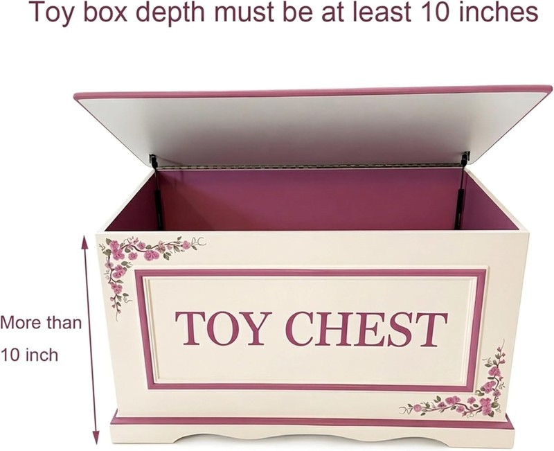 Slow Closing Hinges for Toy Chest, Prevent Pinch gallery
