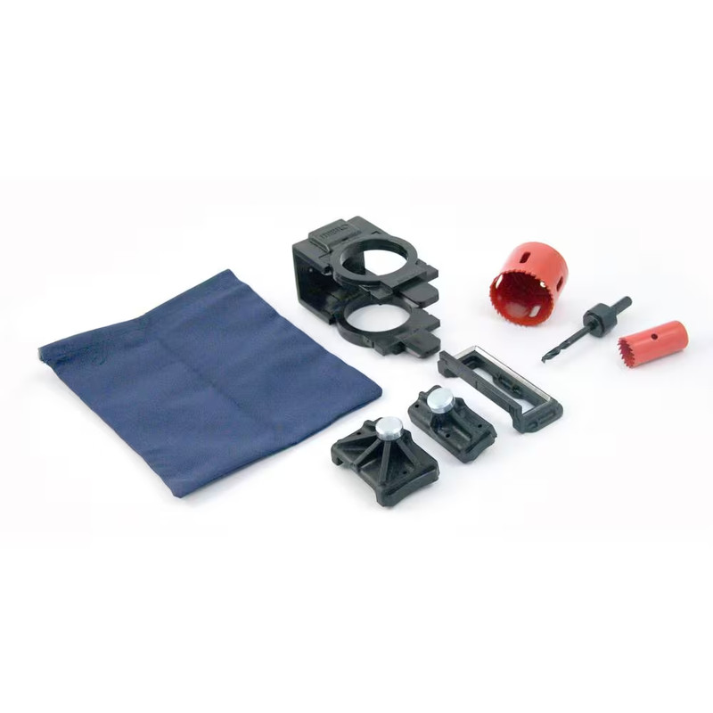 Ultimate Carbon Steel Door Lock and Hinge Installation Kit for Wood Doors gallery