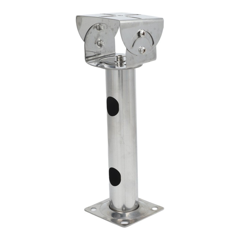 Stainless Steel I Bracket for Security Camera with 360 Degree Pole Rotation gallery