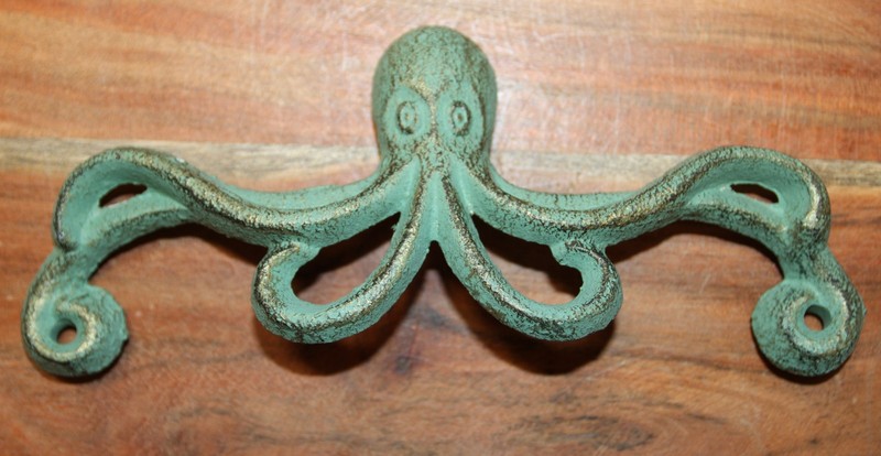 2-OCTOPUS HANDLES,Drawer Pulls,Kitchen And Bath Hardware,Beach Home Decor,Hw-53 gallery