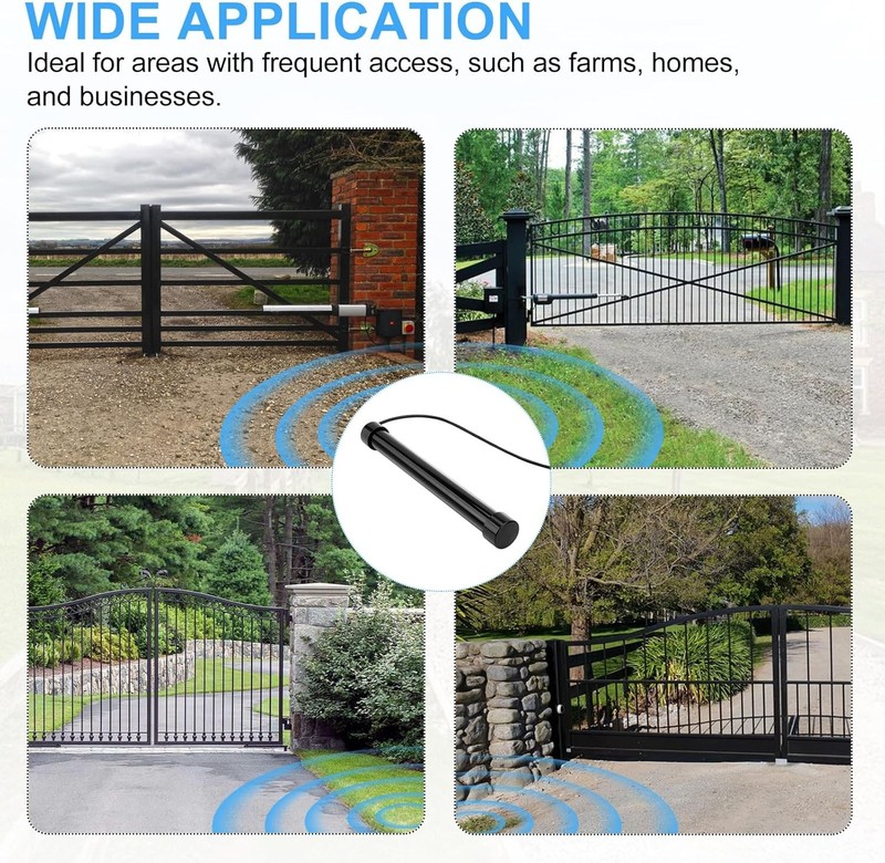 Driveway Gate Vehicle Exit Wand Sensor with 100 ft Cable for Mighty Mule, Ghost gallery