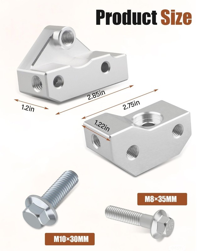 Gen 3 Knock Sensor Relocation Bracket Kit for LS1 LS6 LQ9 LM7 Engines Harness gallery