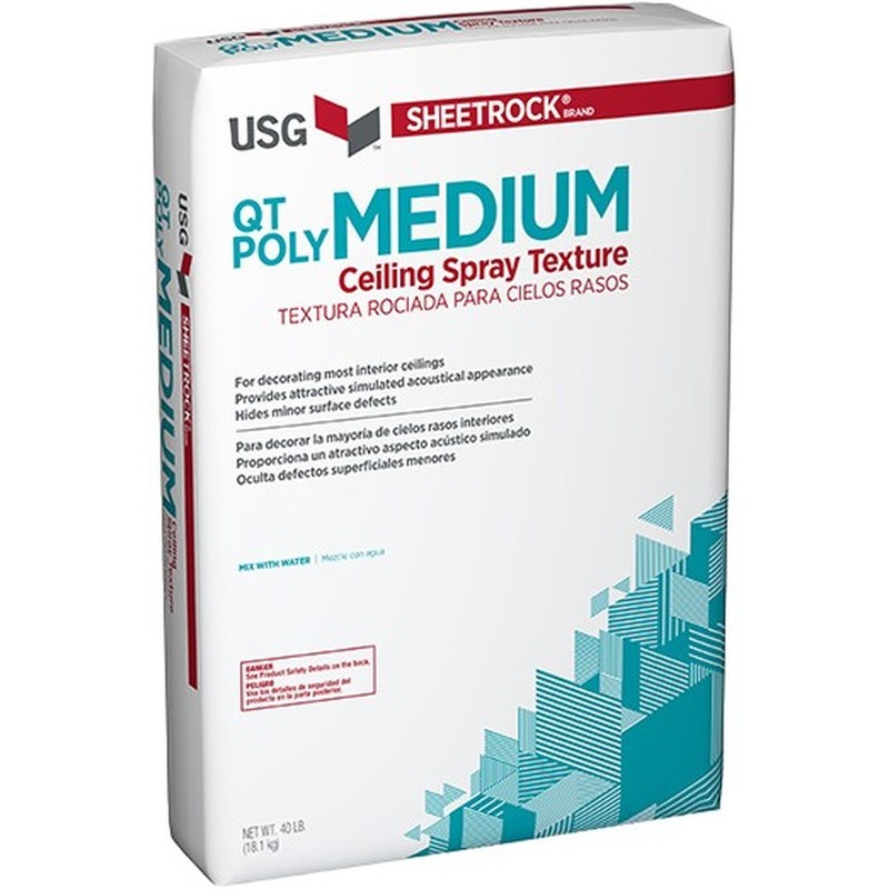 USG 540795060 40Lb Bag Qt Medium Imperial Ceiling Texture Powder