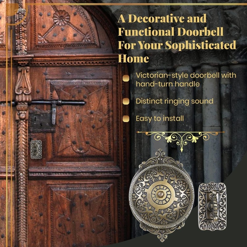 Classic Design Wireless Door Bell - DIY Installation- gallery