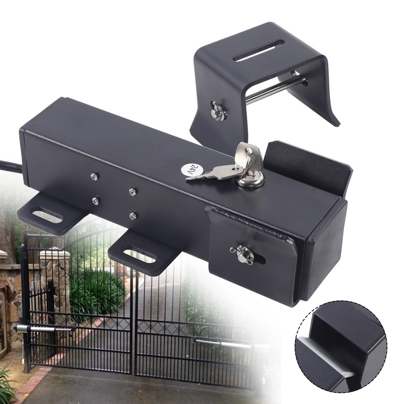 24VDC Automatic Electric Gate Lock for Swing Gate Opener Gate Operator Automatic gallery
