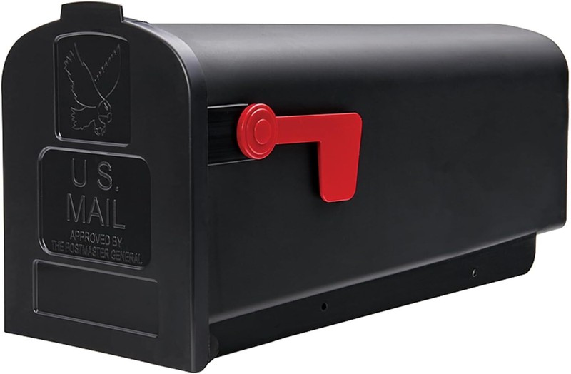 POST MOUNT MAILBOX Large Rural Mail Box gallery