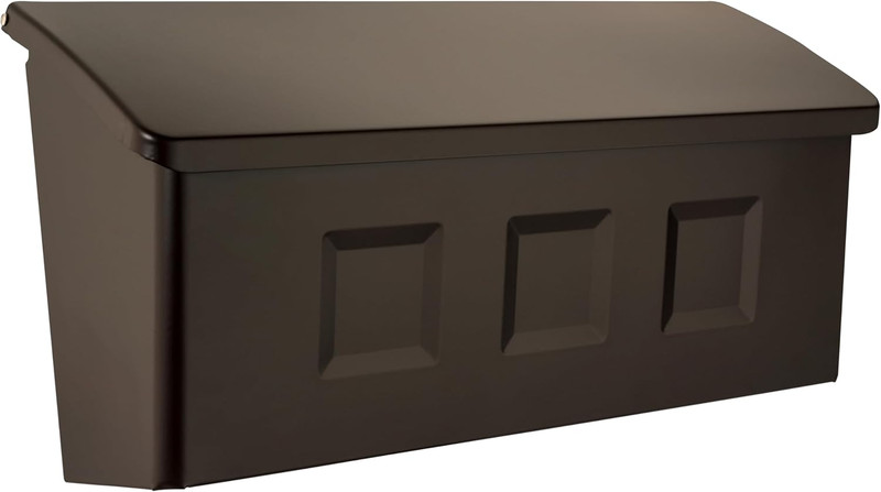 Wayland™ Vertical Wall-Mounted Mailbox for Outside, Rust-Resistant Galvanized St