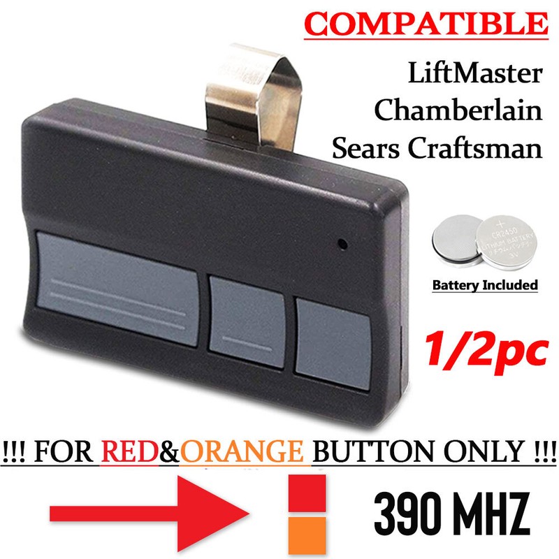 For LiftMaster 971LM 3-Button Security+ Garage Door Opener Remote Control 390MHz gallery