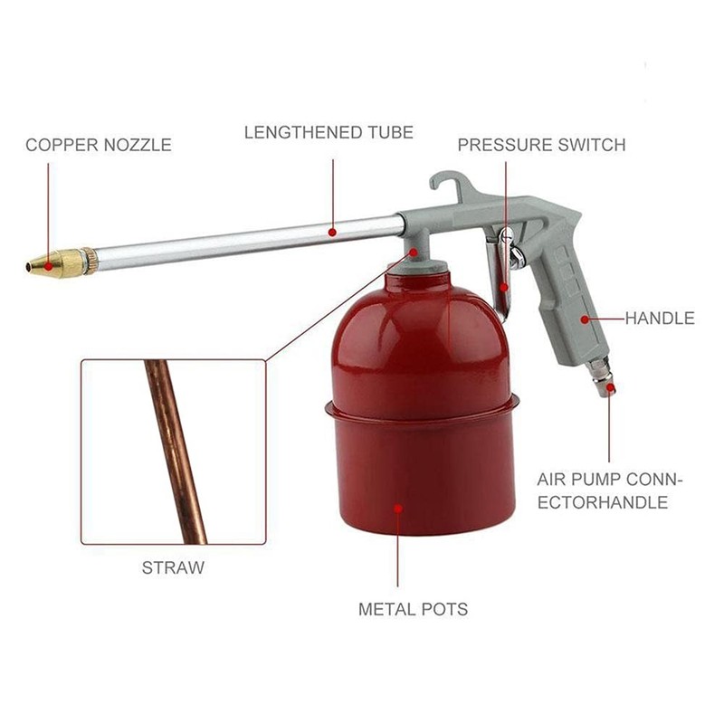 Cleaner, High Pressure Car Engine Cleaning Gun Air Power Cleaner Wash Gun Spray gallery