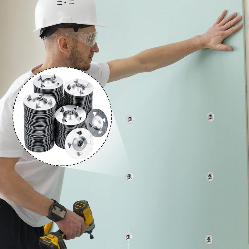 Efficient 150 Pcs Foam Board Fasteners - 1-1/8 Inch for Diverse Installations gallery