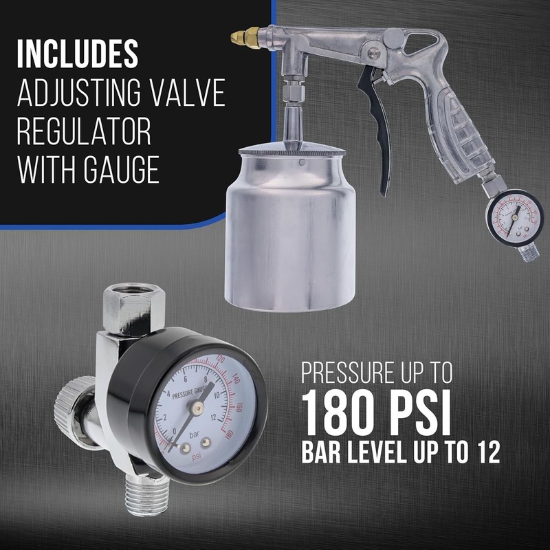 Rust Proofing & Undercoating Gun with 22" Extension Wand & Nozzle gallery
