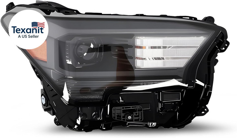 Passenger Side Headlight Assembly Compatible with 2024-2025 Tacoma TRD Sport/Off