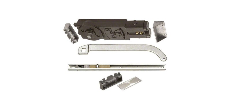Regular Duty Spring Overhead Concealed Closer With U Type Offset Slide Arm Hardw