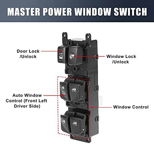 Master Driver Side Power Window Switch 93570-1E000 93570-1E110 93570-1E030 gallery