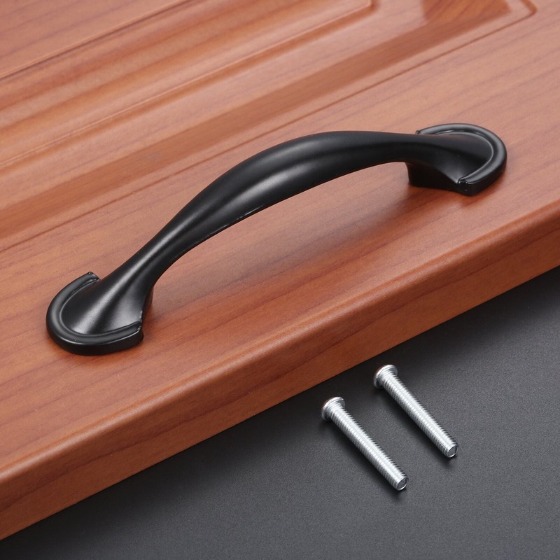4Pcs Jewellery Chest Drawer Cupboard Pulls Kitchen Cabinet Door Handles 76mm