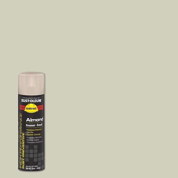 Rust-Oleum V2170838 Rust Preventative Spray Paint, Almond, Gloss, Solvent, 15 Oz gallery