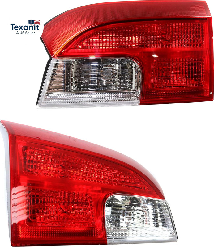 Tail Light SET Compatible with GMC Terrain 2010-2017 Halogen with Bulb(S) Driver gallery