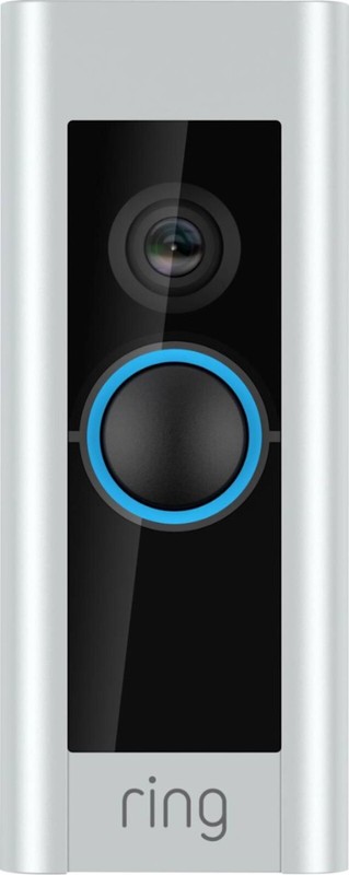 Ring Video Doorbell Pro Smart WiFi Wired Satin Nickel New