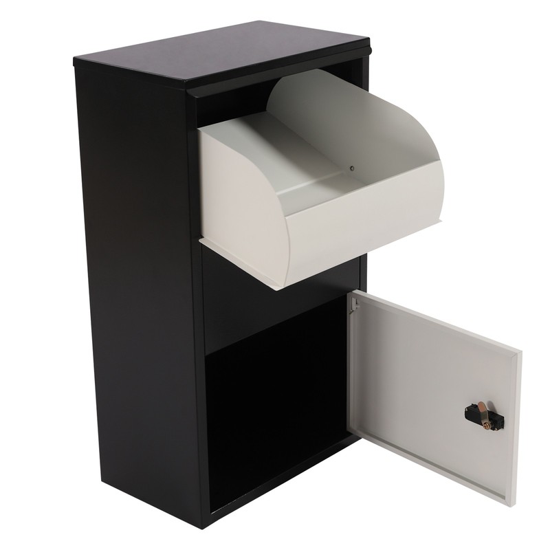 Package Delivery Box, Mail Parcel Drop Box, Lockable Mailbox, Package Container gallery