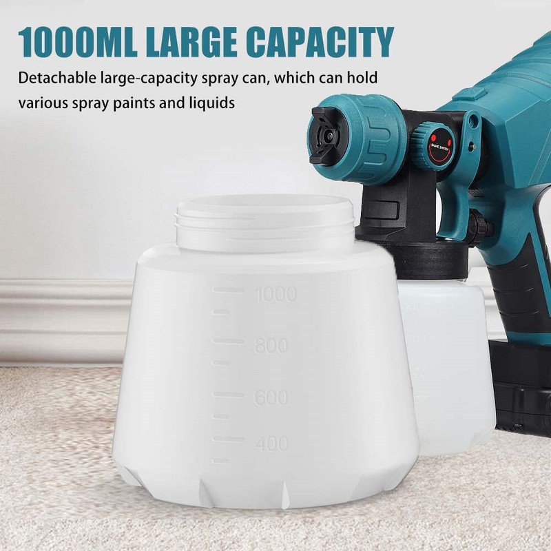 Electric Spray Gun Flow Control Airbrush Paint Sprayer Airbrush For Makita gallery