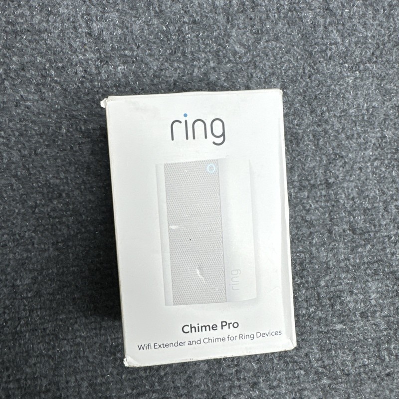 Ring Chime Pro Wi-Fi Extender for Smart Doorbell-White (8AC1PZ-0EN0)NEW OPEN BOX