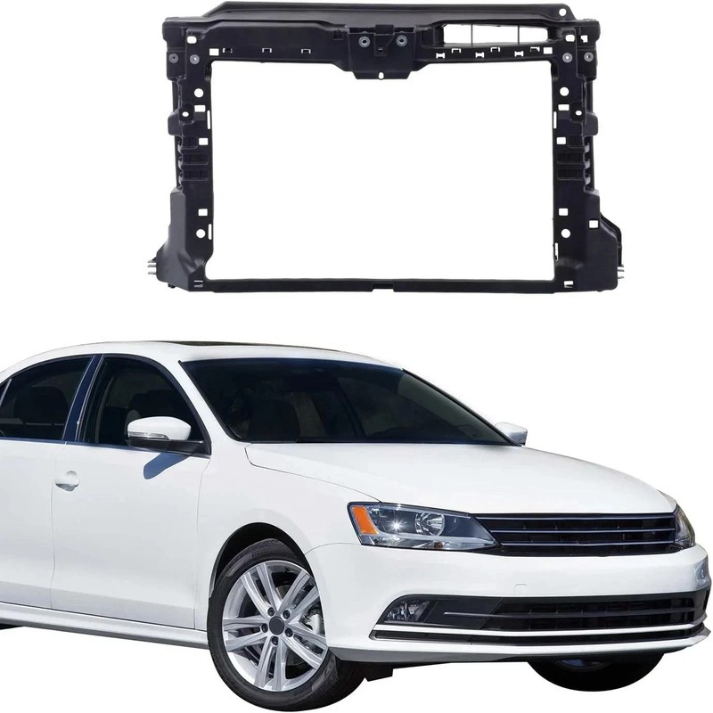 Radiator Core Support Compatible with 2011-2018 Volkswagen Jetta 4-Door Sedan 5C