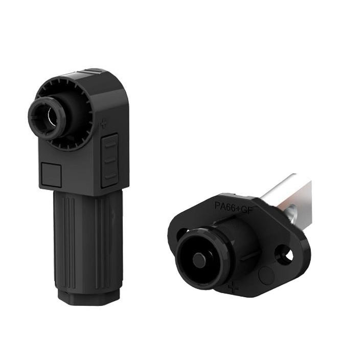 1500V DC Single Core Quick Coupling Terminal for Solar Energy Systems Black gallery