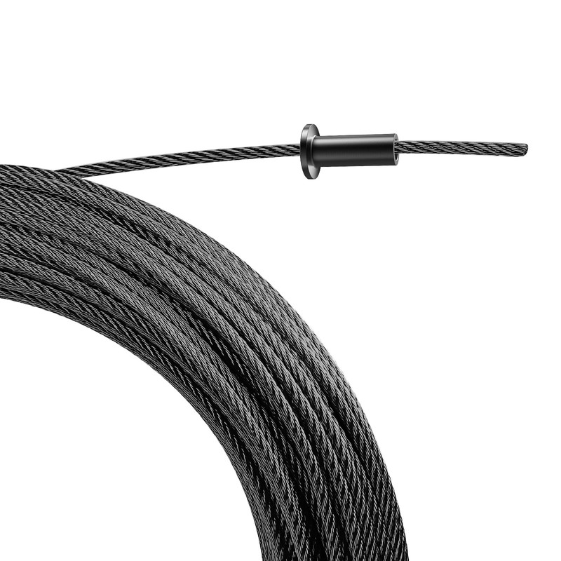 120 Pack Black Cable Railing Protector Sleeves T316 Stainless Steel Wood Post gallery