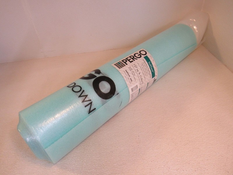 Pergo Soft Seal Combination Underlayment Light Teal 127-sq ft