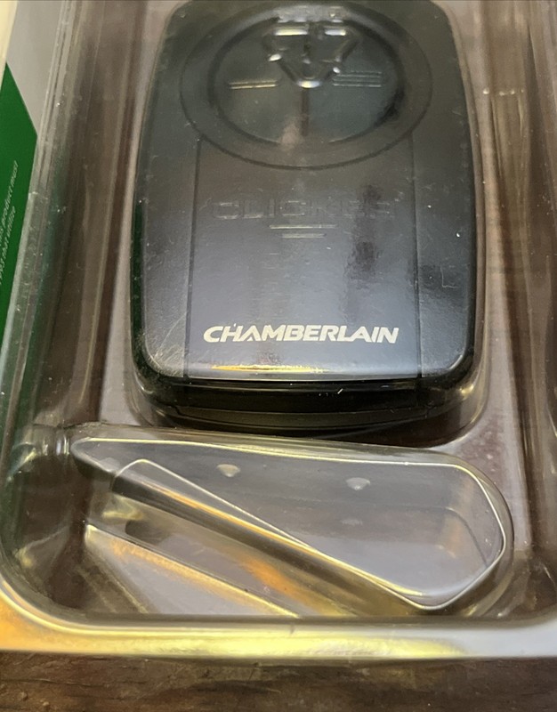 ⁠Chamberlain KLIK3U Clicker Universal 2-Button Garage Remote - Used Complete gallery