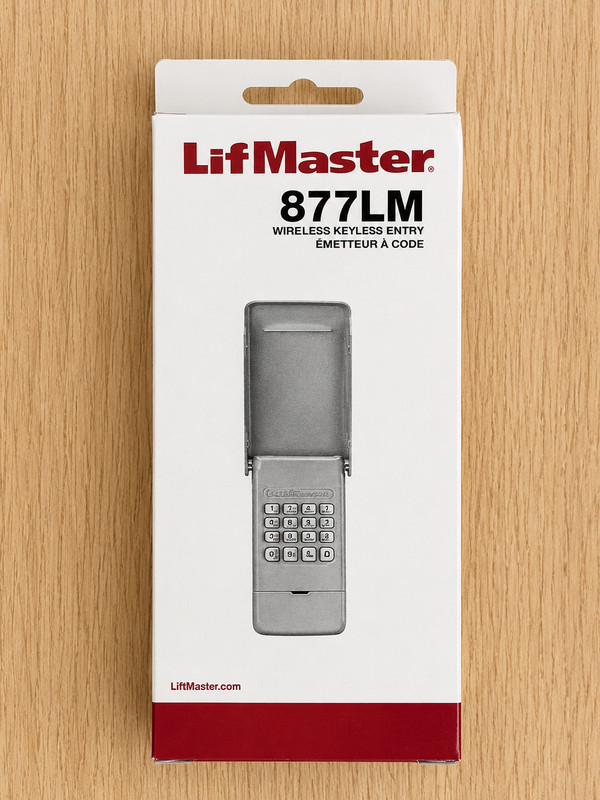 LiftMaster 877LM Wireless Keyless Entry Keypad Security+ 2.0 Garage Door – NEW