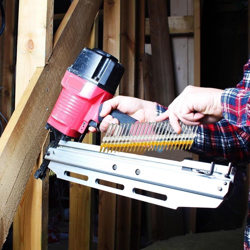 Collated Framing Nails 2 Inch Length, Ideal for Construction and Woodwork gallery