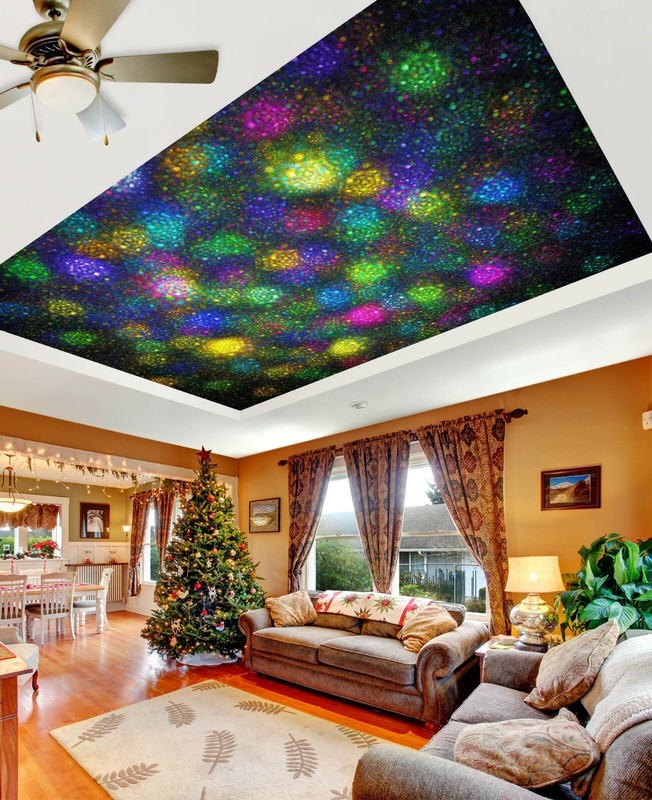 3D Colored Stars 2041 WallPaper Murals Wall Print Decal Wall Deco AJ WALLPAPER