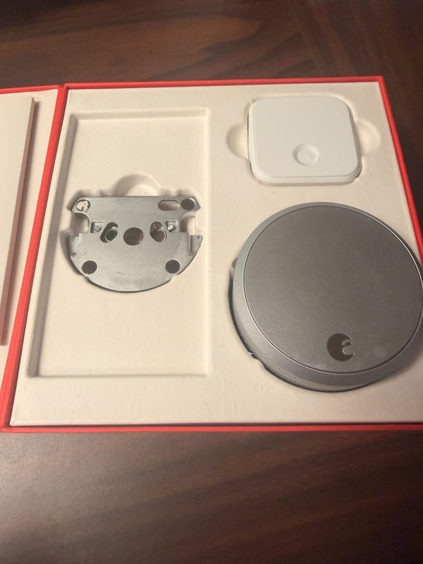 August Smart Lock Pro with Connect Wi-Fi Bridge - Silver (AUGSL03C02S03) gallery
