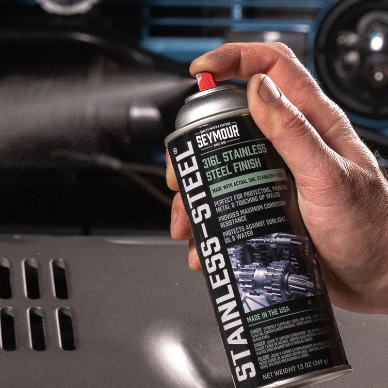 Stainless Steel Rust Protective Spray Paint - STAINLESS STEEL SPRAY 16 Oz. Ca... gallery