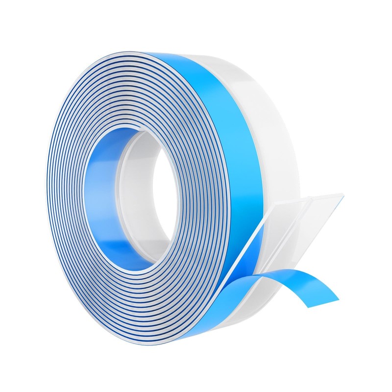 Greymond Thickened Weather Stripping Door Seal, Gap Seal 1in x 20ft, Clear