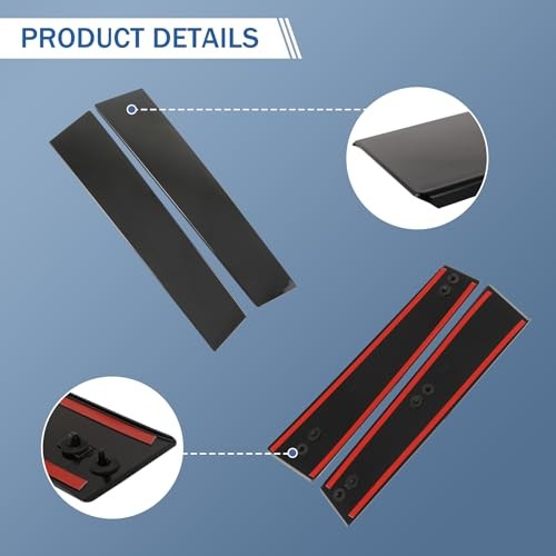 B Pillar Molding Trim Without Keypad 926-448 926-449 Front Driver and Passenger gallery