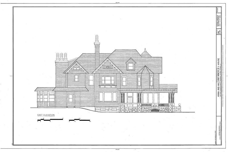 Shingle Style home for gracious living - 5+ bedrooms, PRINTED PLANS HOUSE gallery