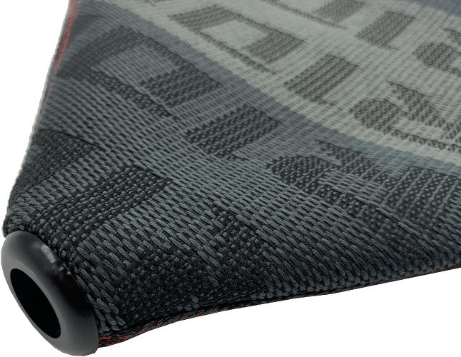 Manual Shift Boot Racing Shifter Knob Cover Hyper Fabric Gear Shif Color: Gray gallery