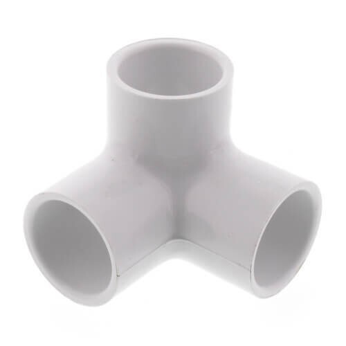(8 pack) 1″ PVC Side Outlet Elbow – Made in USA – Grow Tent Room Corner Pieces
