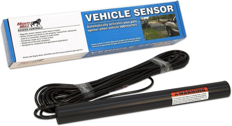 Wired 100 Ft. Driveway Vehicle Sensor with 12 Ft. Detection Field, Easy Install gallery